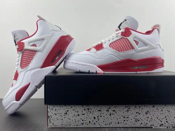 Boostmaster lin Retro Jordan 4 Alternate 89 308497-106 Air 0517